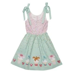 LOUNGEFLY Stitch Shoppe Disney Soft Serve Ice Cream Jan Dress 23 LOUNGEFLY Stitch Shoppe Disney Soft Serve Ice Cream Jan Dress -Loungefly WDSSDR0029 STC SSDISNEYCLASSICSSOFTSERVESPRINKLESJANDRESS0019FRONT
