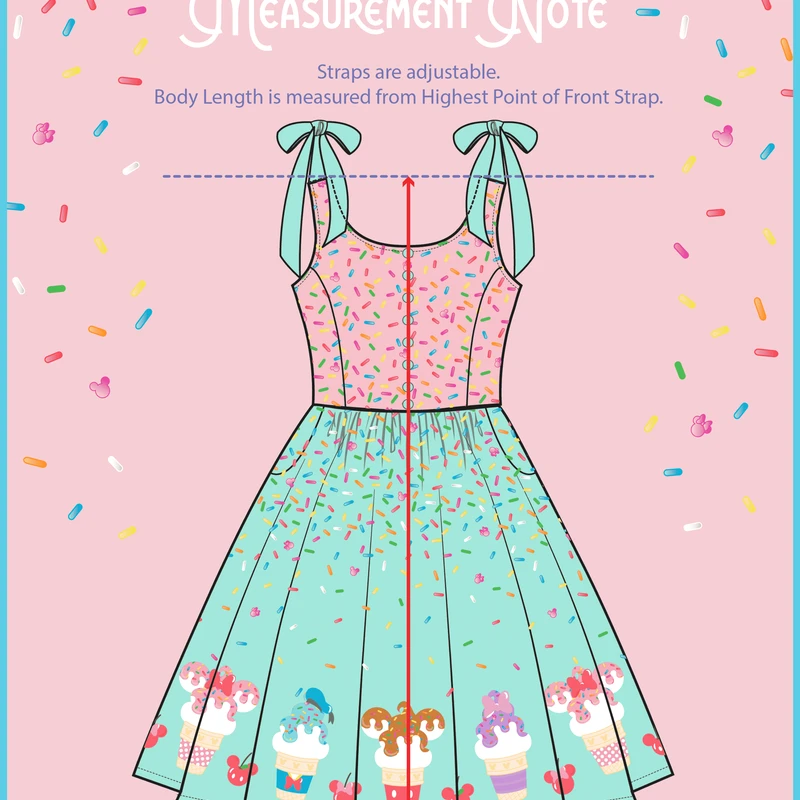 LOUNGEFLY Stitch Shoppe Disney Soft Serve Ice Cream Jan Dress 14 LOUNGEFLY Stitch Shoppe Disney Soft Serve Ice Cream Jan Dress - Image 12