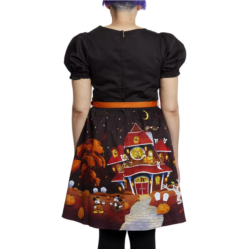 LOUNGEFLY Stitch Shoppe Disney Haunted House Allison Dress 7 LOUNGEFLY Stitch Shoppe Disney Haunted House Allison Dress - Image 5