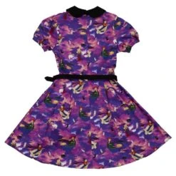 LOUNGEFLY Stitch Shoppe Hocus Pocus Sunset Sanderson Sisters Natasha Dress -Loungefly WDSSDR0032 SSDISNEYHOCUSPOCUSSUNSETSANDERSONSISTERSNATASHADRESS0059BACK