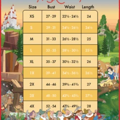 LOUNGEFLY Stitch Shoppe Snow White Fairest One Of All Kelly Fashion Top -Loungefly WDSSSH0021 WDSSSH0021SizeCharts8x10