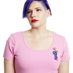 LOUNGEFLY Stitch Shoppe Alice In Wonderland Mad Keyhole Kelly Top -Loungefly WDSSSH0025 SSWDAIWMADKEYHOLEKELLYTOP 003