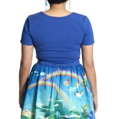 LOUNGEFLY Stitch Shoppe Peter Pan Tinker Bell Kelly Top -Loungefly WDSSSH0026 STITCHSHOPPEPETERPANTINKERBELLKELLYTOP 003