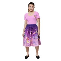 LOUNGEFLY Stitch Shoppe Rapunzel Lanterns Kelly Top -Loungefly WDSSSH0027 SSDISNEYRAPUNZELLANTERNSKELLYTOP 006