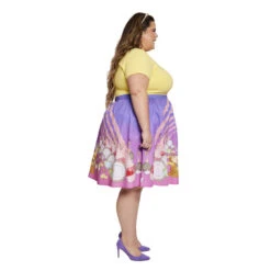 LOUNGEFLY Stitch Shoppe Beauty And The Beast Be Our Guest Sandy Skirt -Loungefly WDSSST0021 SSDISNEYBATBBEOURGUESTSANDYSKIRT 030SIDE1