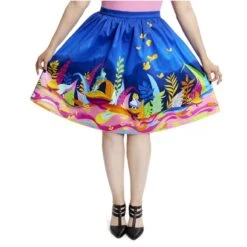 LOUNGEFLY Stitch Shoppe Alice In Wonderland Caterpillar Dream Sandy Skirt