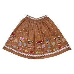 LOUNGEFLY Stitch Shoppe Disney Gingerbread Friends Sandy Skirt 20 LOUNGEFLY Stitch Shoppe Disney Gingerbread Friends Sandy Skirt -Loungefly WDSSST0025 SSDISNEYGINGERBREADFRIENDSSANDYSKIRT0795FRONT