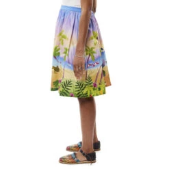 LOUNGEFLY Stitch Shoppe Lilo & Stitch Beach Scene Sandy Skirt 16 LOUNGEFLY Stitch Shoppe Lilo & Stitch Beach Scene Sandy Skirt -Loungefly WDSSST0030 SSDISNEYLILOANDSTITCHBEACHSCENESANDYSKIRT 004