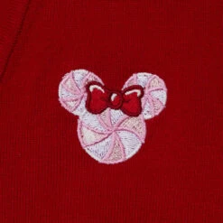 LOUNGEFLY Stitch Shoppe Disney Gingerbread Friends Alexa Cropped Cardigan Sweater 23 LOUNGEFLY Stitch Shoppe Disney Gingerbread Friends Alexa Cropped Cardigan Sweater -Loungefly WDSSSW0003 SSDSINEYHOLIDAYGINGERBREADCHARACTERSALEXASWEATER0802DETAIL