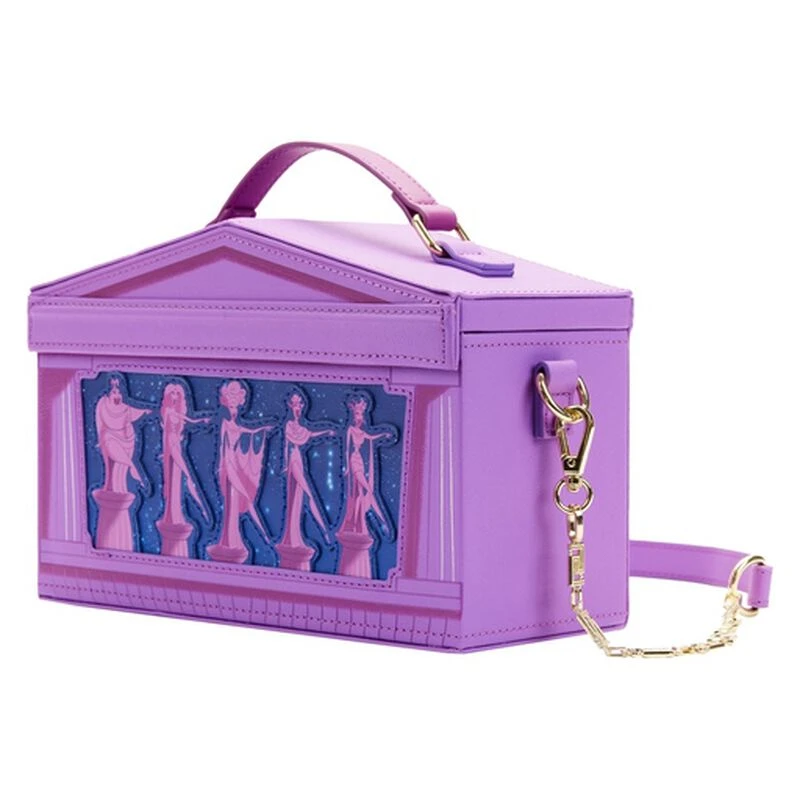 LOUNGEFLY Stitch Shoppe Hercules Muses Crossbody Bag 4 LOUNGEFLY Stitch Shoppe Hercules Muses Crossbody Bag - Image 2