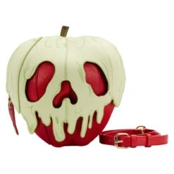 LOUNGEFLY Stitch Shoppe Evil Queen Glow In The Dark Crossbody Bag