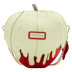 LOUNGEFLY Stitch Shoppe Evil Queen Glow In The Dark Crossbody Bag -Loungefly WDSSTB0020 5