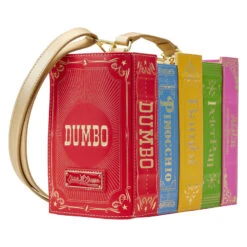 LOUNGEFLY Exclusive - Disney Stitch Shoppe Classic Disney Books Crossbody Bag -Loungefly WDSSTB0025 SSDISNEYCLASSICDISNEYBOOKSCROSSBODYBAG0789SIDE2