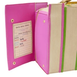 LOUNGEFLY Exclusive - Disney Stitch Shoppe Classic Disney Books Crossbody Bag -Loungefly WDSSTB0025 SSDISNEYCLASSICDISNEYBOOKSCROSSBODYBAG0794DETAIL