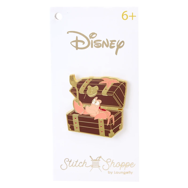 LOUNGEFLY Stitch Shoppe The Little Mermaid Treasure Chest Crossbody Bag 10 LOUNGEFLY Stitch Shoppe The Little Mermaid Treasure Chest Crossbody Bag - Image 8