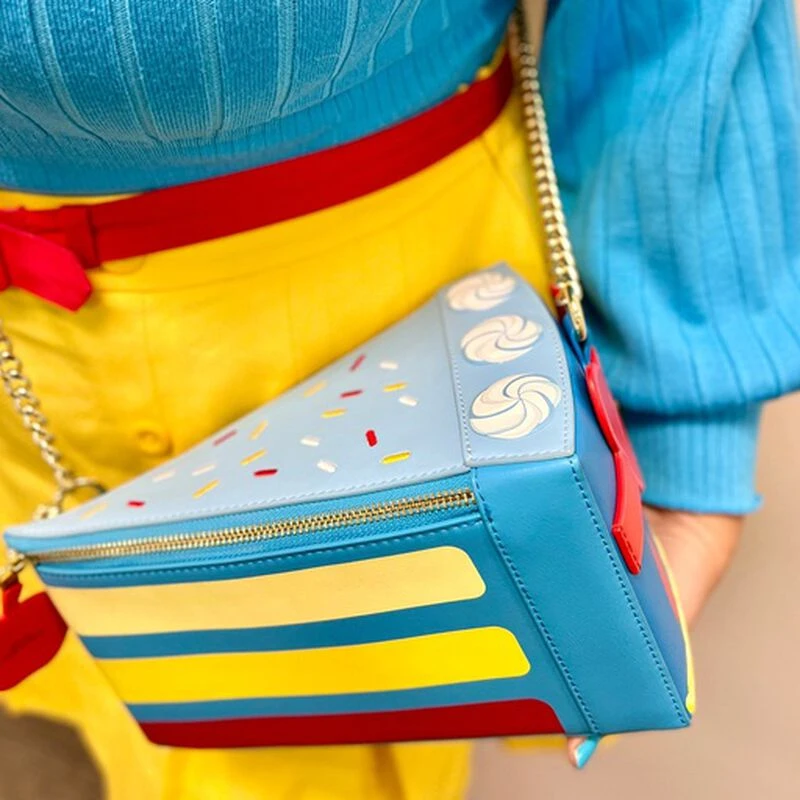 LOUNGEFLY Snow White Cake Cosplay Crossbody Bag 4 LOUNGEFLY Snow White Cake Cosplay Crossbody Bag - Image 2