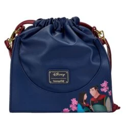 LOUNGEFLY Mulan Castle Crossbody Bag 11 LOUNGEFLY Mulan Castle Crossbody Bag -Loungefly WDTB2485 4