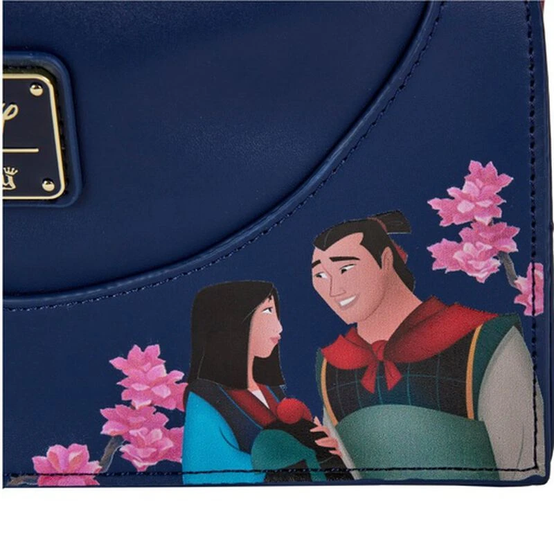 LOUNGEFLY Mulan Castle Crossbody Bag 8 LOUNGEFLY Mulan Castle Crossbody Bag - Image 6
