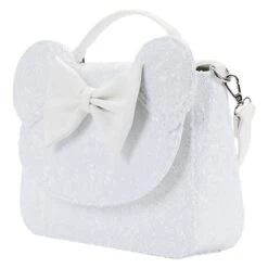 LOUNGEFLY Minnie Mouse Sequin Wedding Crossbody Bag -Loungefly WDTB2546 4