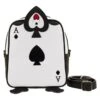 LOUNGEFLY Alice In Wonderland Ace Of Spades Crossbody Bag