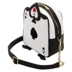 LOUNGEFLY Alice In Wonderland Ace Of Spades Crossbody Bag -Loungefly WDTB2586 3