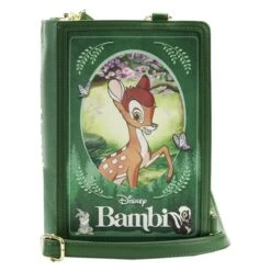 LOUNGEFLY Bambi Book Convertible Crossbody Bag