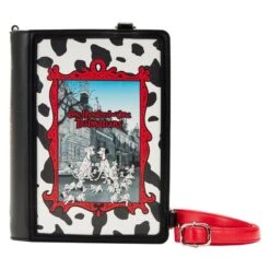 LOUNGEFLY 101 Dalmatians Book Convertible Crossbody Bag