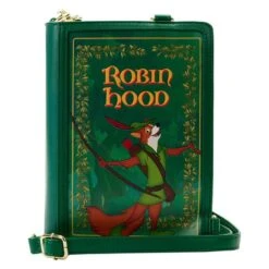 LOUNGEFLY Robin Hood Book Convertible Crossbody Bag