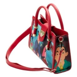 LOUNGEFLY Mulan Princess Scene Crossbody Bag -Loungefly WDTB2683 3