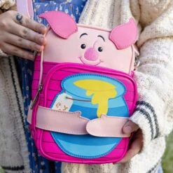 LOUNGEFLY Winnie The Pooh Piglet CROSSBUDDIES Bag -Loungefly WDTB2685 3