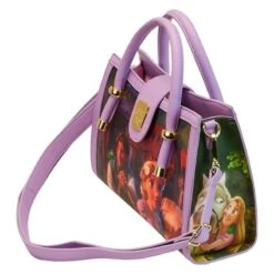 LOUNGEFLY Rapunzel Princess Scene Crossbody Bag -Loungefly WDTB2718 5