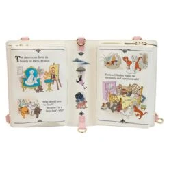 LOUNGEFLY The Aristocats Book Convertible Crossbody Bag -Loungefly WDTB2719 7