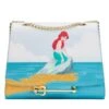LOUNGEFLY The Little Mermaid Triton's Gift Crossbody Bag -Loungefly WDTB2721 1