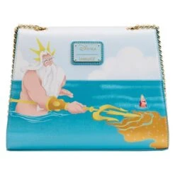 LOUNGEFLY The Little Mermaid Triton's Gift Crossbody Bag 10 LOUNGEFLY The Little Mermaid Triton's Gift Crossbody Bag -Loungefly WDTB2721 4