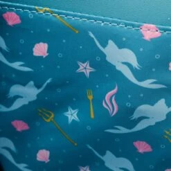 LOUNGEFLY The Little Mermaid Triton's Gift Crossbody Bag 11 LOUNGEFLY The Little Mermaid Triton's Gift Crossbody Bag -Loungefly WDTB2721 5