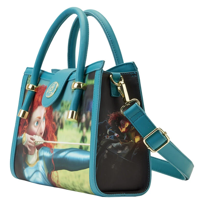 LOUNGEFLY Brave Princess Scenes Crossbody Bag 5 LOUNGEFLY Brave Princess Scenes Crossbody Bag - Image 3