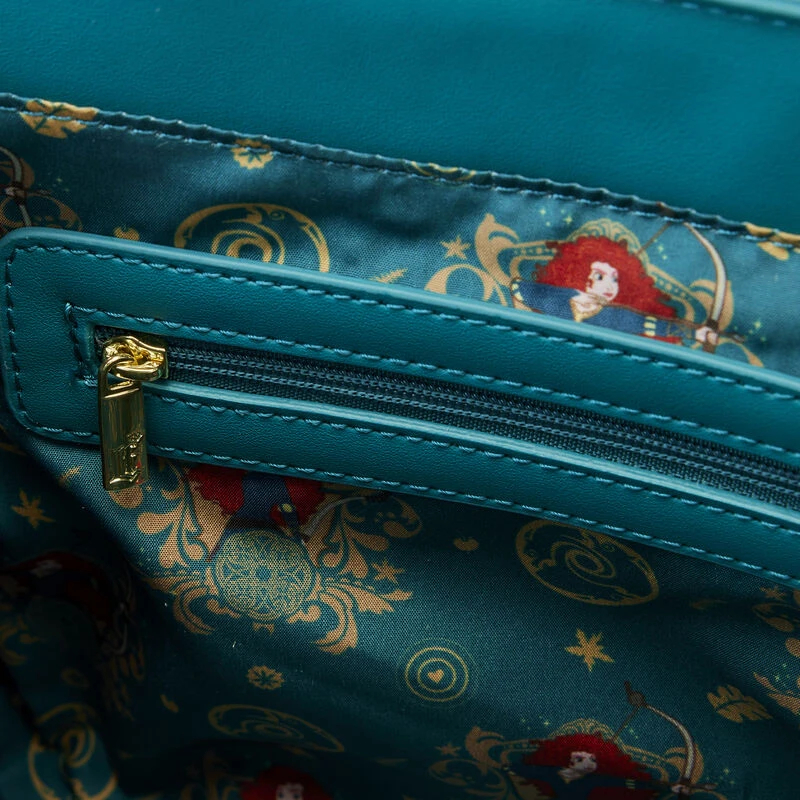 LOUNGEFLY Brave Princess Scenes Crossbody Bag 9 LOUNGEFLY Brave Princess Scenes Crossbody Bag - Image 7