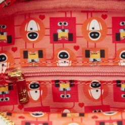 LOUNGEFLY WALL-E EVE Date Night Glow CROSSBUDDIES Bag -Loungefly WDTB2742 LFPIXARMOMENTSWALLEDATENIGHTCROSSBUDDYBAG0078INSIDE