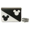 LOUNGEFLY Mickey Mouse Y2K Yin And Yang Crossbody Bag 2 LOUNGEFLY Mickey Mouse Y2K Yin And Yang Crossbody Bag -Loungefly WDTB2757 LFDISNEYMICKEYY2KBLACKANDWHITECROSSBODYBAG0040FRONT