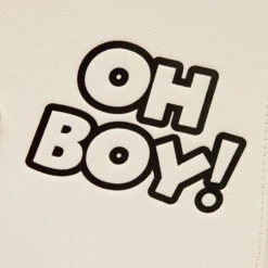 LOUNGEFLY Mickey Mouse Y2K Yin And Yang Crossbody Bag -Loungefly WDTB2757 LFDISNEYMICKEYY2KBLACKANDWHITECROSSBODYBAG0047DETAIL