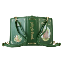 LOUNGEFLY The Jungle Book Convertible Crossbody Bag 19 LOUNGEFLY The Jungle Book Convertible Crossbody Bag -Loungefly WDTB2786 LFDISNEYJUNGLEBOOKCONVERTIBLECROSSBODYBAG0755BACKOPEN
