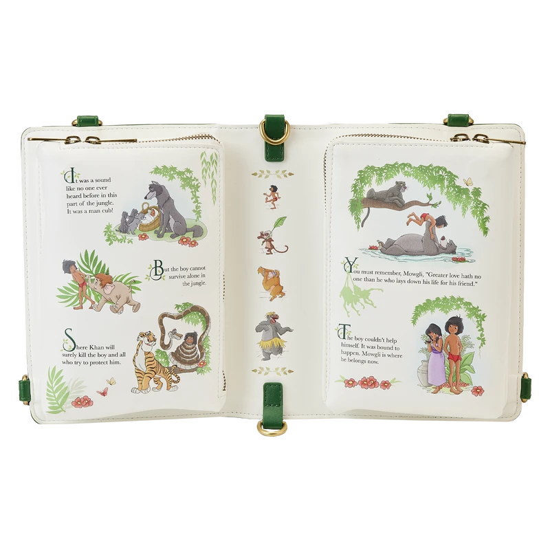 LOUNGEFLY The Jungle Book Convertible Crossbody Bag 11 LOUNGEFLY The Jungle Book Convertible Crossbody Bag - Image 9