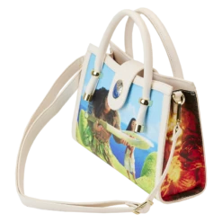 LOUNGEFLY Moana Princess Scene Series Crossbody Bag -Loungefly WDTB2787 LFDISNEYMOANAPRINCESSSCENESSERIESCROSSBODYBAG0665QUARTER