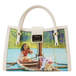 LOUNGEFLY Moana Princess Scene Series Crossbody Bag -Loungefly WDTB2787 LFDISNEYMOANAPRINCESSSCENESSERIESCROSSBODYBAG0667BACK