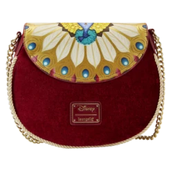LOUNGEFLY Snow White Evil Queen Throne Crossbody Bag -Loungefly WDTB2789 LFDISNEYSNOWWHITEEVILQUEENTHRONECROSSBODYBAG0403BACK