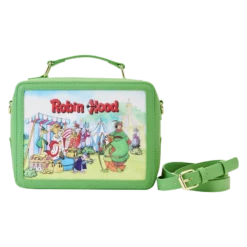 LOUNGEFLY Robin Hood Lunchbox Crossbody Bag