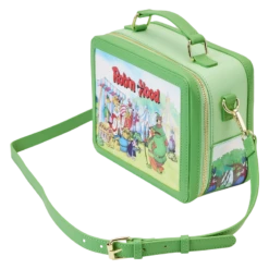 LOUNGEFLY Robin Hood Lunchbox Crossbody Bag -Loungefly WDTB2793 LFDISNEYROBINHOODLUNCHBOXCROSSBODYBAG0058QUARTER
