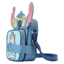 LOUNGEFLY Stitch Beach Day CROSSBUDDIES Bag -Loungefly WDTB2807 LFDISNEYSTITCHBEACHDAYCROSSBUDDYBAG0813SIDE