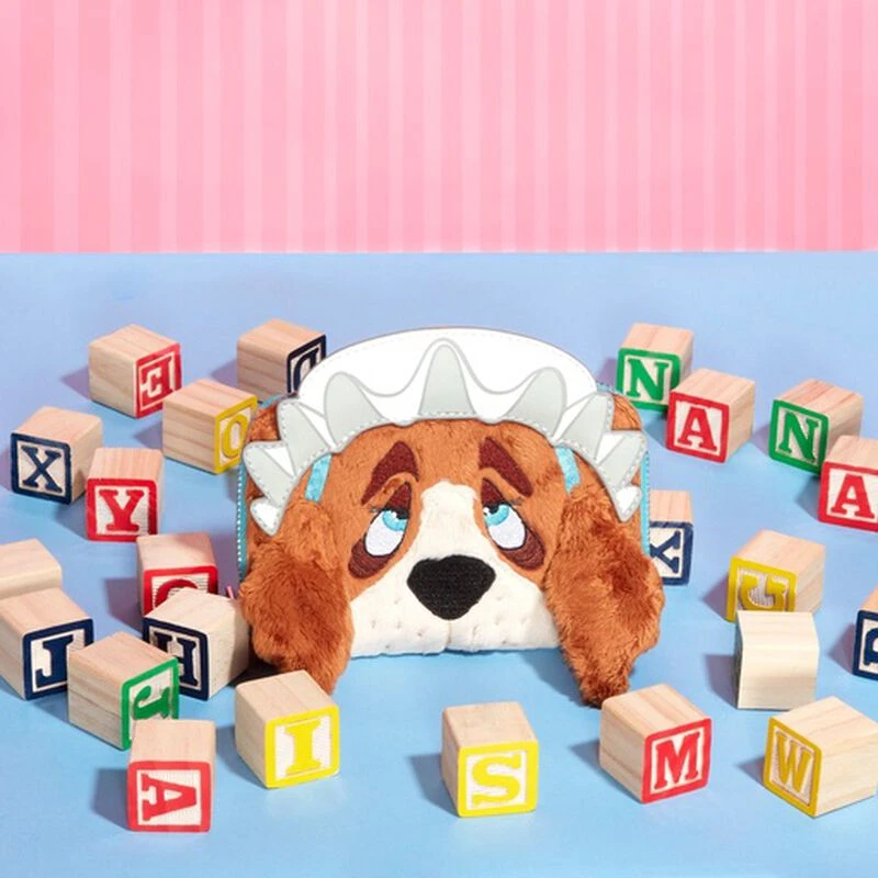 LOUNGEFLY Peter Pan Nana Cosplay Plush Zip Around Wallet 4 LOUNGEFLY Peter Pan Nana Cosplay Plush Zip Around Wallet - Image 2