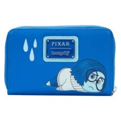 LOUNGEFLY Exclusive - Inside Out Sadness Cosplay Zip Around Wallet -Loungefly WDWA2261 3